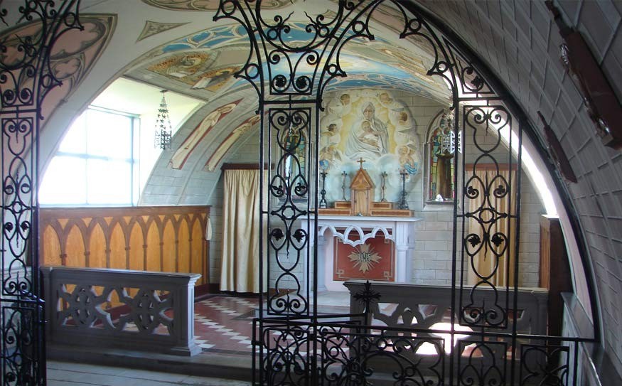 The Italian Church interior