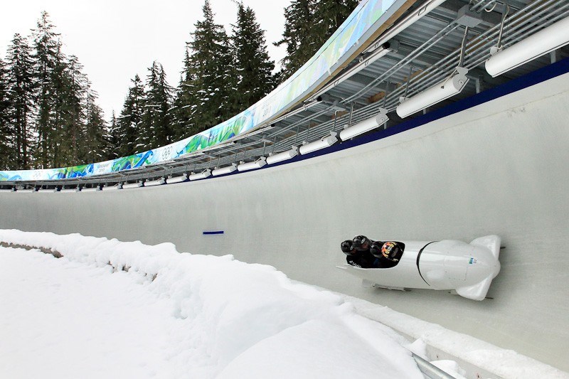The Whistler Sliding Centre is offering public sliding experiences throughout the winter and spring. Photo submitted. 