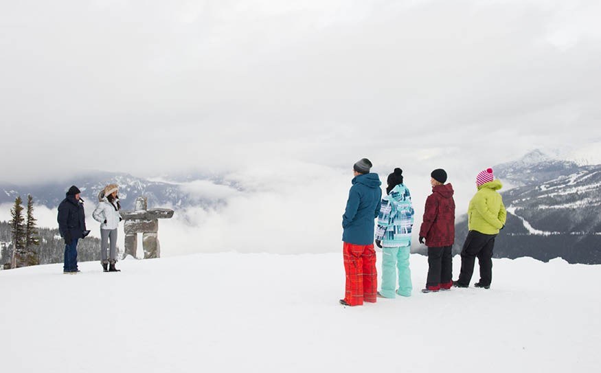 ELEVATED KITCHEN Top Chef: Texas contestants met at the top of Whistler Mountain for one of the challenges featured on the show. Photo courtesy of Tourism Whistler