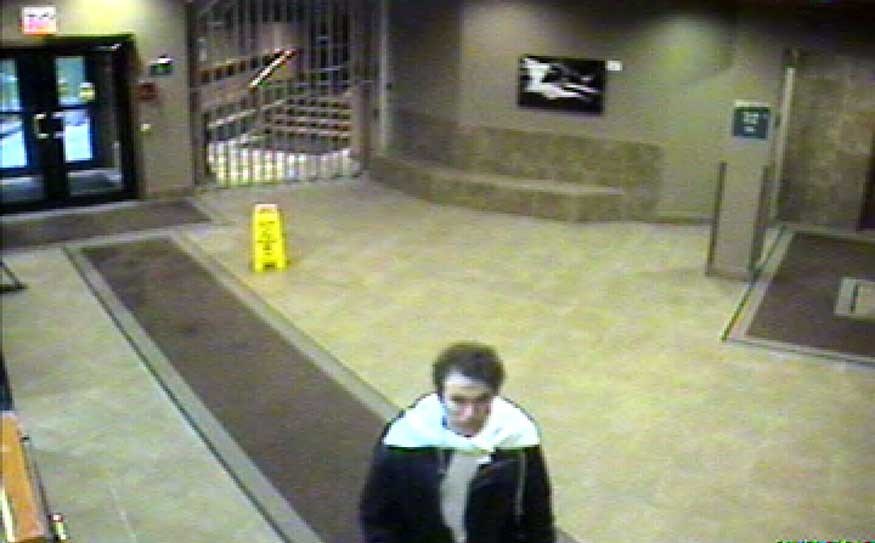 One of two suspects in a Whistler jewellery theft.