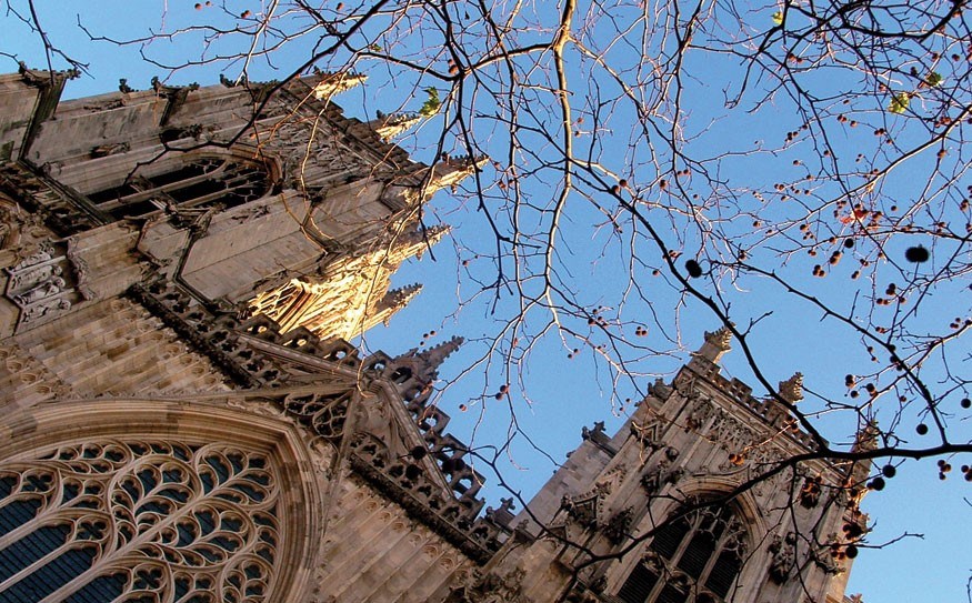 The York Cathedral; Photo by flickr.com/photos/lunacreativa .