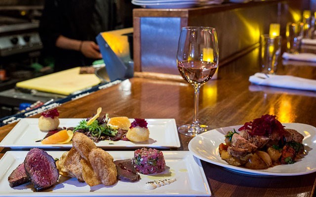 Best Appetizers/Tapas: Best appetizers goes to Elements, and featured here are Bison 3 ways, Goat cheese and beets, and their new Roasted Duck dish. <a href="http://coastphoto.com/">Coastphoto.com</a> / Brad Kasselman