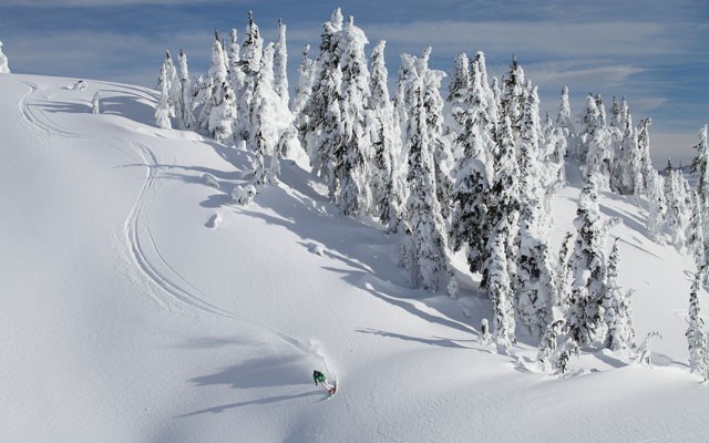 Wendy Brookbank in the Whistler Backcountry. Photo by Mark Going, Columbia Sportswear