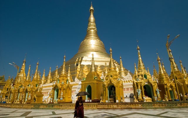 Shwedagon Pagoda. Photo Sourced