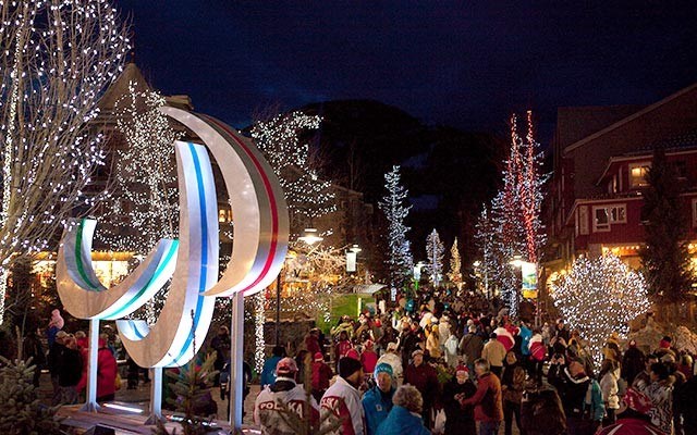 Whistler, BC, Mar 15th 2010 - Whistler village atmosphere during Paralympics. Photo by Justa Jeskova <a href="http://www.coastphoto.com/">www.coastphoto.com</a>