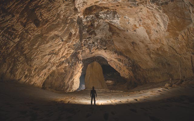 Caved in Vancouver photographer Francois-Xavier De Ruydts has spent time cataloguing some of the world's most stunning caves, like China's Jiangzboudong, right. photo by Francois-Xavier De ruydts