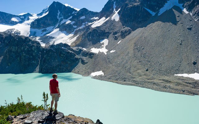 Wedgemount Lake Hike, Wedge Mountain. Photo by Mike Crane/Tourism Whistler