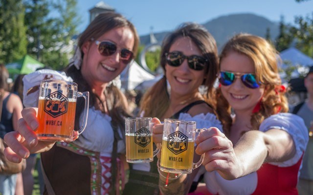 NO PARALLEL The roughly 4,000 suds lovers in attendance at the second annual Whistler Village Beer Festival named Parallel 49 as the best brewery of the weekend. The East Vancouver microbrewery will have their beers on tap at several Whistler bars for the next 12 months. Photo by Peter Bailey