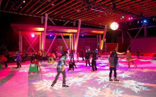 LORD OF THE RINKS The municipality confirmed this week that they will open the skating surface at Whistler Olympic Place on Dec. 13. Photo by Mike Crane courtesy of the RMOW