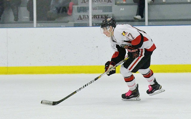 STORM'S A-BREWIN' Even as a rookie, Whistler's Tyler Welsh is a major contributor for the VIJHL's Campbell River Storm this season. PHOTO COURTESY OF WES ROED