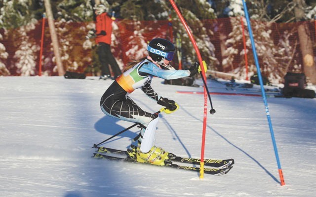 RISING SUN Ella Renzoni captured a gold medal at the Teck Open race at Sun Peaks in the ladies' giant slalom on Dec. 12.