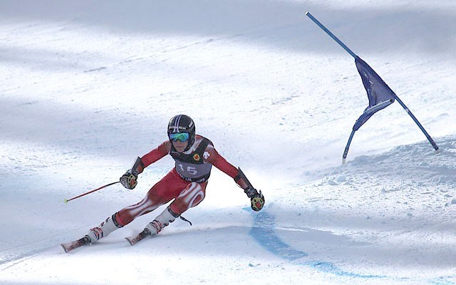 Peif in the sky Whistler Mountain Ski Club racer Max Peiffer won the overall national U18 title at Nakiska late last month. Photo by Steve Fleckenstein