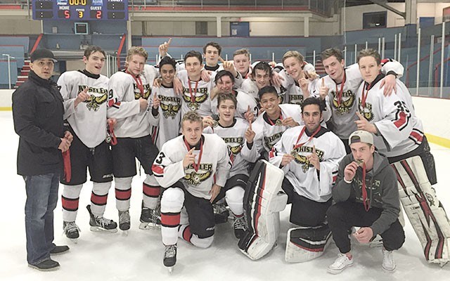 Hockey Stars The WMHA Midget A1 team swept last weekend's Kelowna Tier 3 tournament. Photo submitted by Devon Brusse