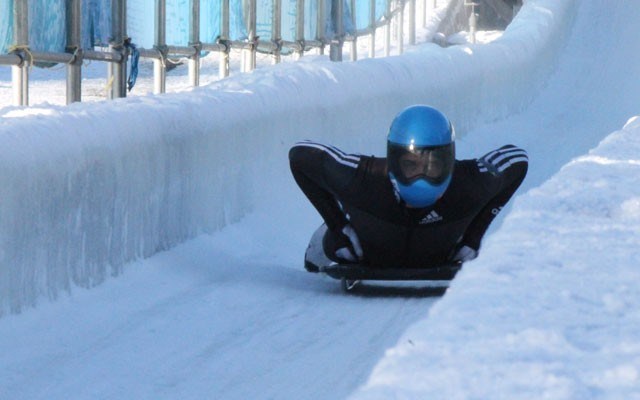 wild thornbury New Zealand skeleton athlete Rhys Thornbury impressed by pulling off two wins in as many days in North American Cup action at Whistler Sliding Centre on Nov. 26 and 27. Photo by Dan Falloon