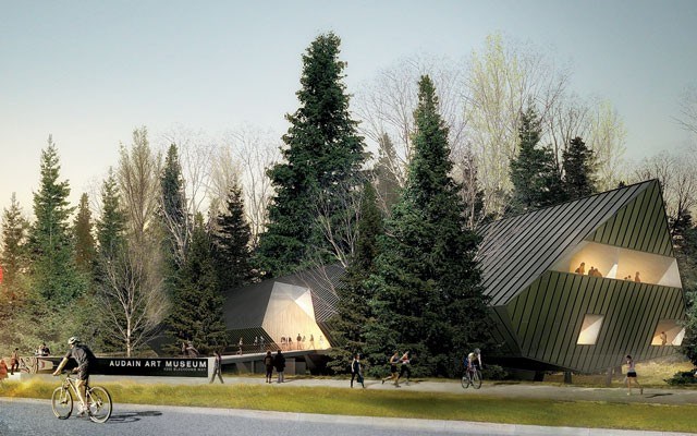 Audain Art Museum artist rendering. Image Submitted