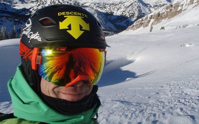 One of Maxim Arsenault's Facebook photos shows the grinning skier in his element. Facebook photo