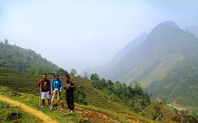 Trekking in Vietnam. Photo by Arthur De Jong