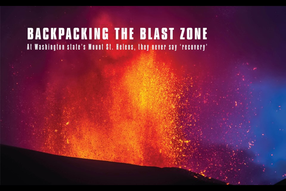 Backpacking the blast zone At Washington state's Mount St. Helens, they never say 'recovery'. Photo: Shutterstock