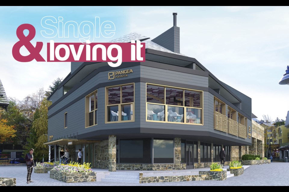 Single & loving it Pangea Pod Hotel offers unique accommodation after $10 million investment. Photo Submitted