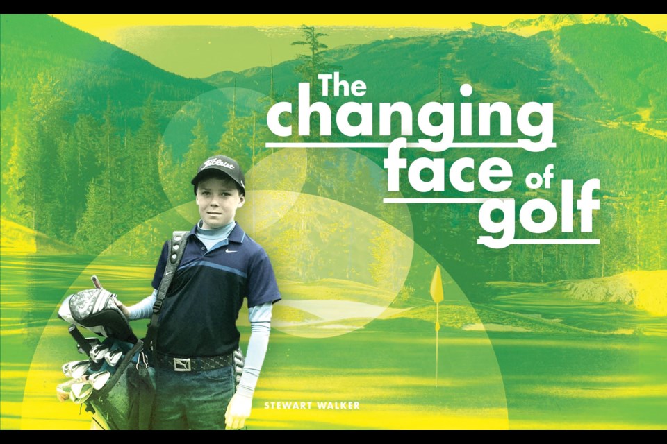 The changing face of golf. Photo Submitted