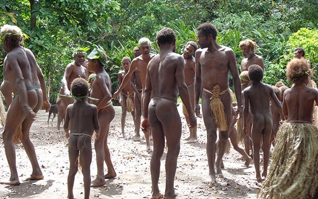 TRAVELS ABROAD Author Susan Oakey-Baker visited the Pacific islands of Vanuatu. Photo by Susan Oakey-Baker