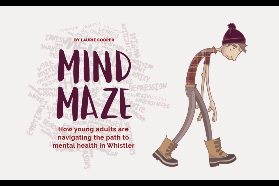 Mind Maze. Illustration by Lou O'Brien