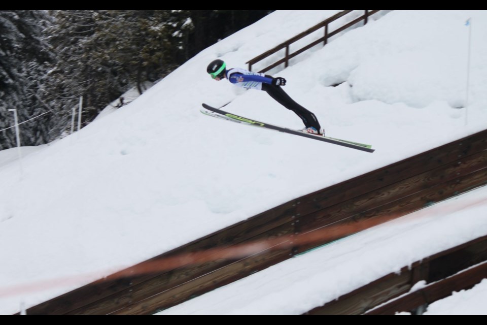 might as well jump Calgary's 2026 Olympic bid, which is considering using Whistler Olympic Park's existing ski jumps to help control costs, may be put to voters in late 2018 or early 2019. File photo by Dan Falloon