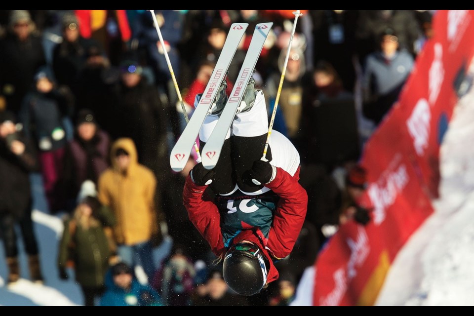 Whistler's Maya Mikkelsen performed well in the moguls and aerials events at the Canada Winter Games in Red Deer, Alta. photo by kevin bogetti-smith
