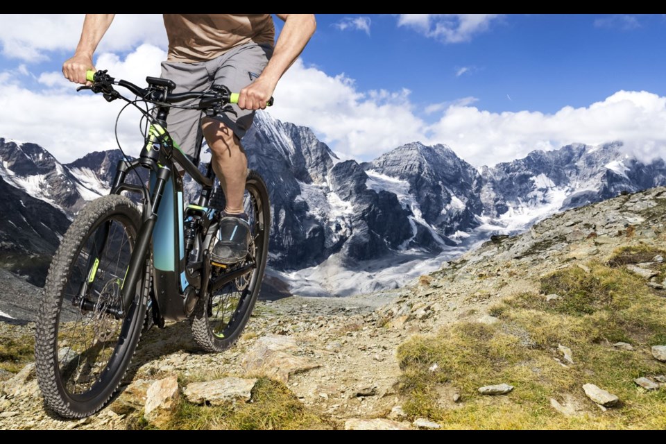 NEW POLICY Recreation Sites and Trails BC's new e-bike policy was announced on April 24. <ParaStyle:CUTLINE\:CUTLINE Credit>WWW.SHUTTERSTOCK.COM