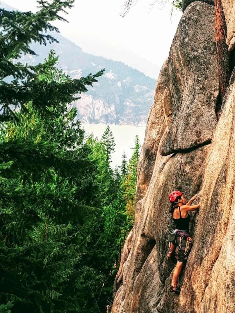 adrienne_wheaton_squamish_climbing_one_thumb_up