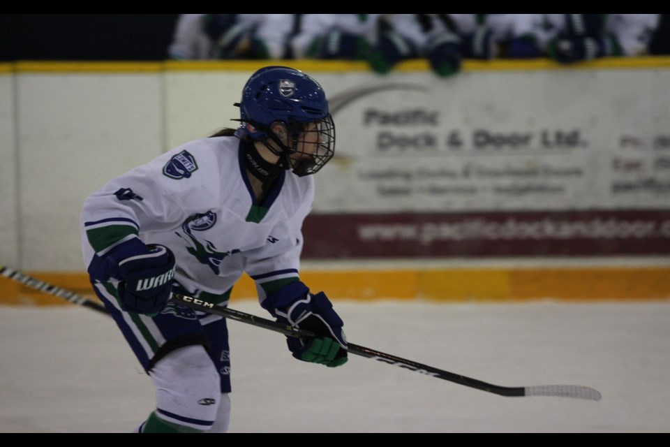 Camie Matteau Rushbrook of the Greater Vancouver Comets. Photo submitted