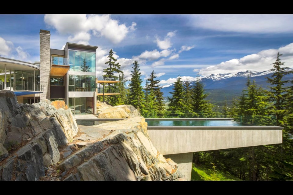 5262 Stonebridge Dr. is one of the most expensive properties not only in Whistler, but the entire B.C. market, with an asking price of $39 million. 