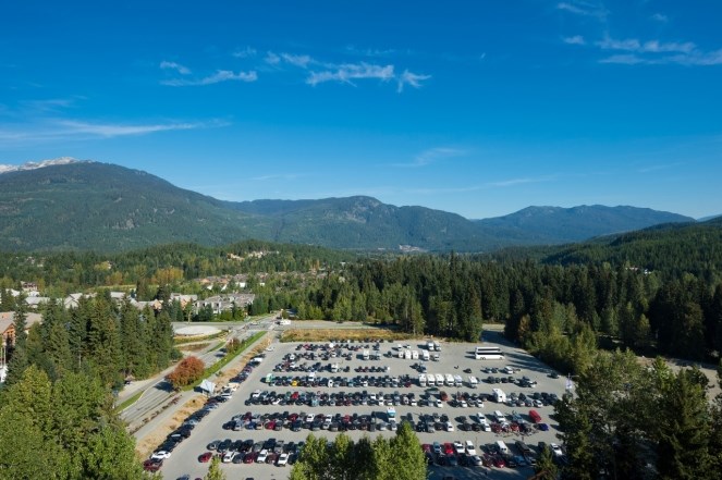 Parking lot Whistler