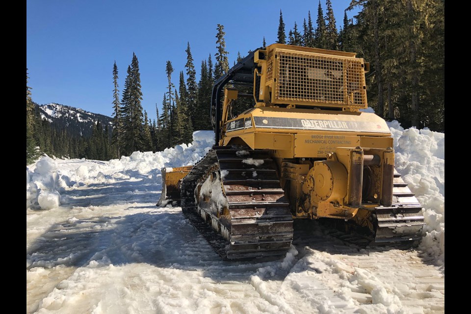 Plowing the high mountain pass that connects Pemberton with Gold Bridge and Bralorne has been completed and drivers can now use the road.