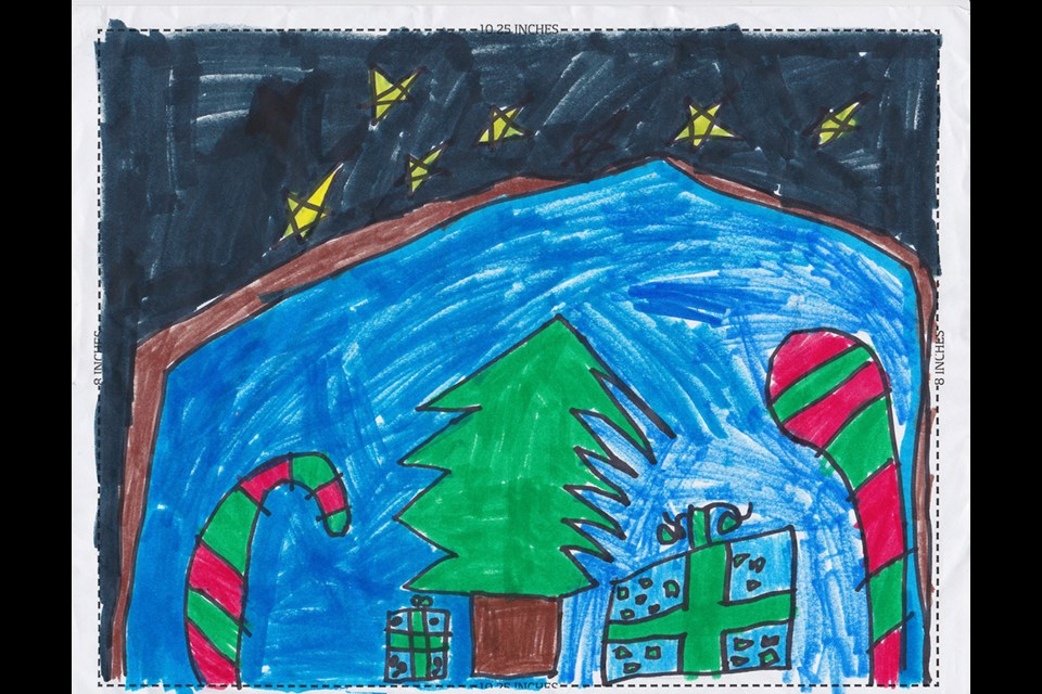 Artwork by Henry Newman, grade three, Westview Elementary School.