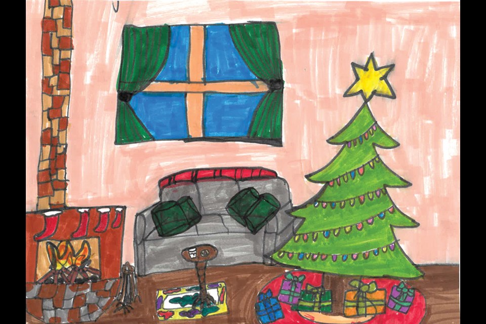 Artwork by Kyla de Villiers, grade six, Powell River Christian School.