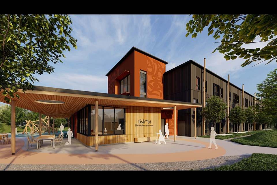 NEW RESIDENCES: City of Powell River has approved a development permit and variance permit for an affordable housing complex to be situated in Townsite on the Tla’amin lands on Arbutus Avenue where the old hospital was situated.