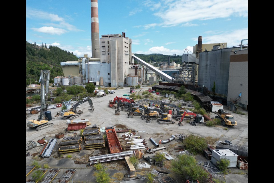 SIGNIFICANT CHANGES: Cranberry Business Park Ltd, the new owners of a substantial portion of the former Catalyst Paper Tis’kwat mill, has big plans to relocate industry to the site, with significant job creation.