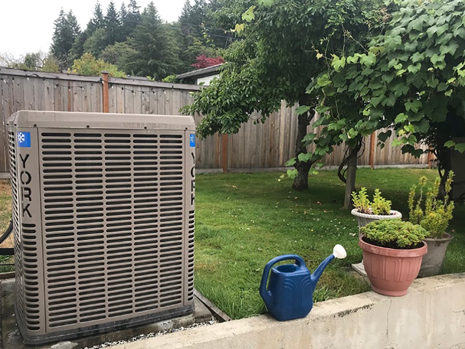 The City of Powell River is providing funds for heat pumps