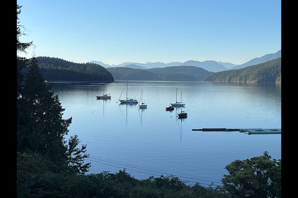 August 1: Okeover Inlet.