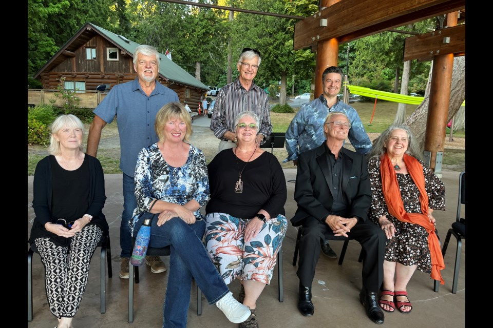 PARK PERFORMERS: Martella and Friends played at Willingdon Beach on Thursday, July 27, the first act to play for the summer series, Music in the Park. The series is a City of Powell River event happening the last Thursday of each month during summer months.