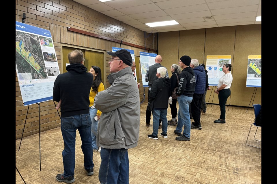 COMMUNITY FORUM: On Wednesday, October 25, an open house took place at Powell River Recreation Complex regarding possible development of the Benchlands area.