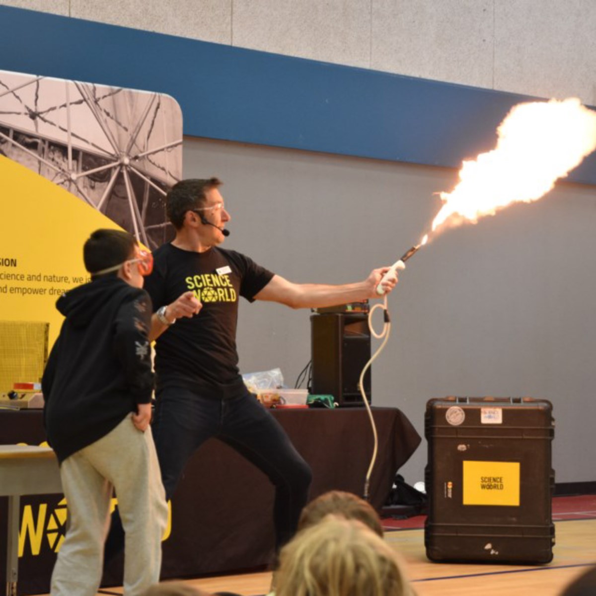 World of Science demonstrations are coming to the Qathiet School District