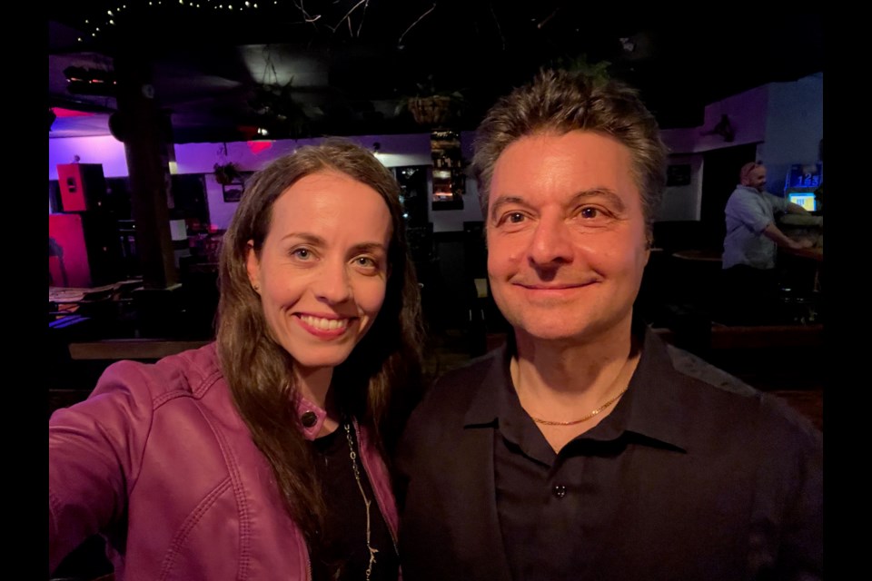 CLOSING PARTY: Musicians Karina Inkster [left] and Walter Martella at the Forest Bistro and Lounge for last year's finale concert.