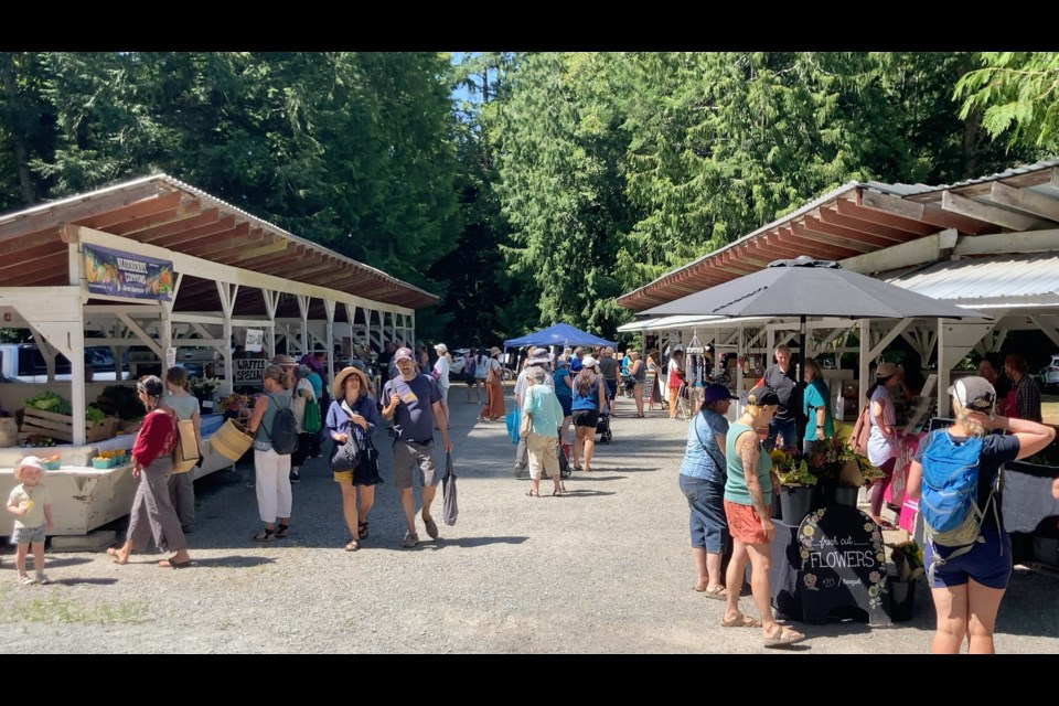 Powell River Farmers' Market, July 2025