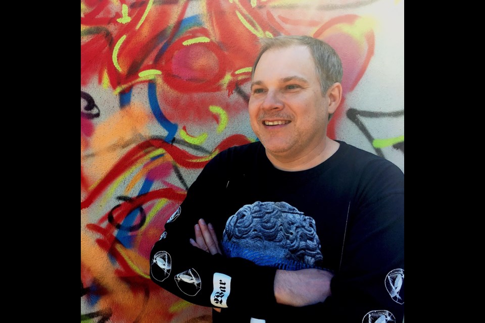 BOOK LAUNCH: Author and journalist Jason Schreurs reads from his newly published book Scream Therapy: A Punk Journey through Mental Health, May 11, at the Patricia Theatre in Townsite.