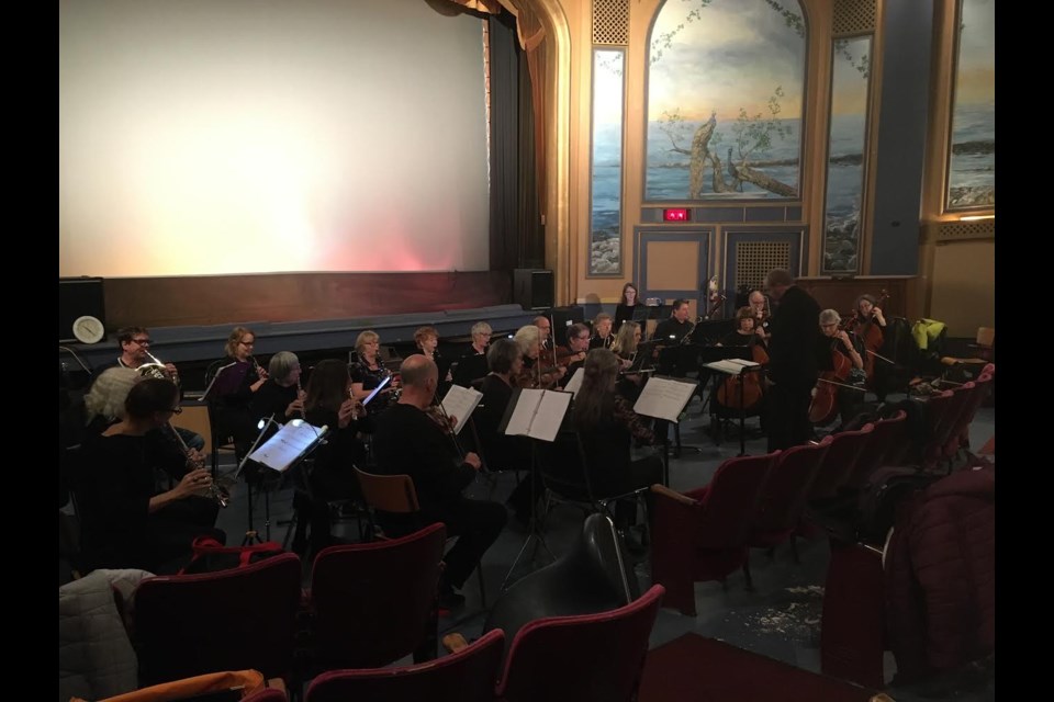 OPERA HITS: qathet Symphony Orchestra, seen above in the Patricia Theatre, will be playing some popular opera pieces at James Hall on Sunday, May 28.