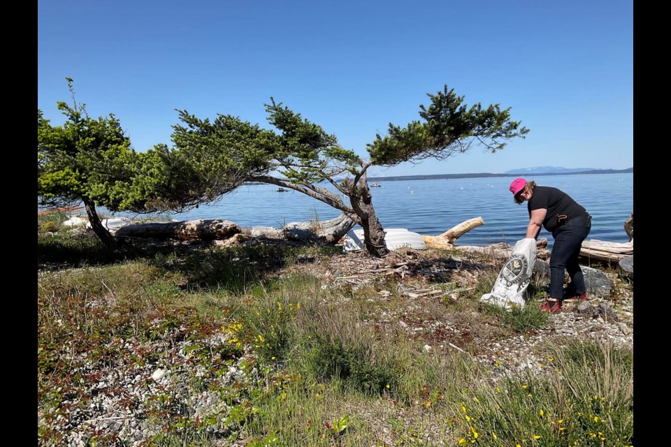 WORLD OCEANS DAY:  North Island-Powell River Member of Parliament Rachel Blaney regularly takes part in beach cleanups. She is hosting a virtual town hall on World Oceans Day (June 8).

