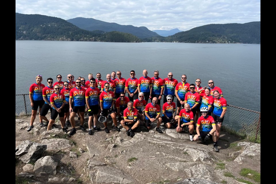 TOUR DE COAST: Powell River RCMP constable Alex McNulty, representing the qathet region, is cycling with Cops for Cancer Tour de Coast. The ride begins Friday, September 15, in the Lower Mainland and arrives in Saltery Bay on Monday,  September 18.
