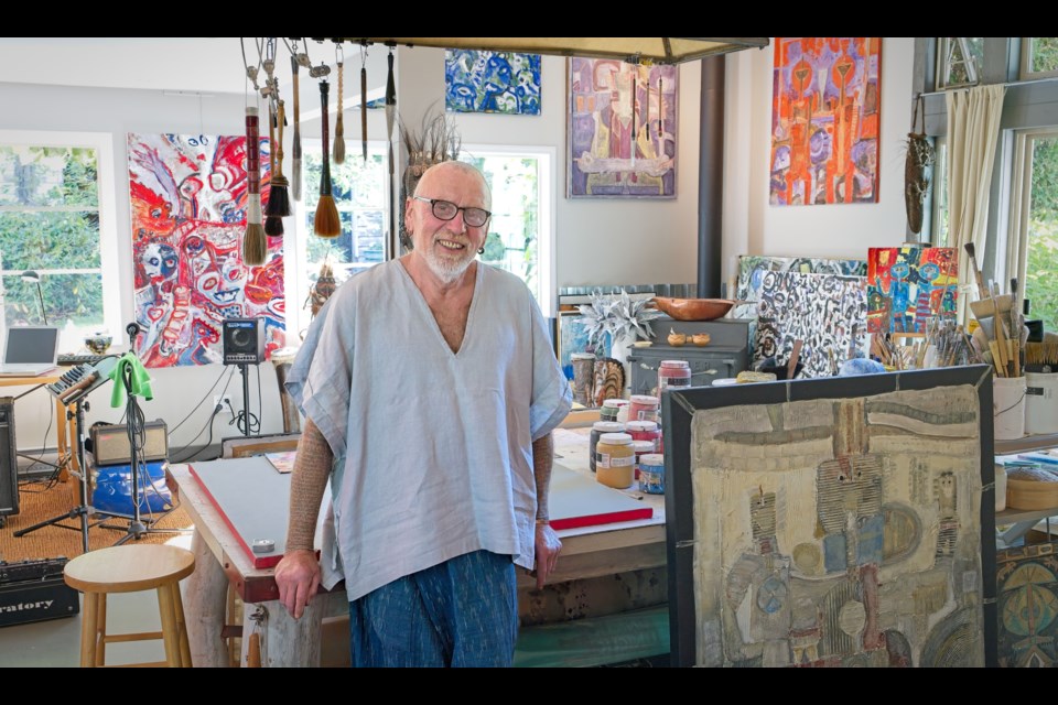 WINDING DOWN: Chances to see and buy original artwork by painter Lez Niepo may be limited as the artist considers selling his studio.

